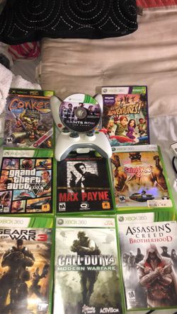 All the Xbox/Xbox360 games I have for sale! You can find them individually priced on separate posts