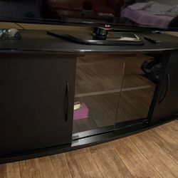 Black TV Stand