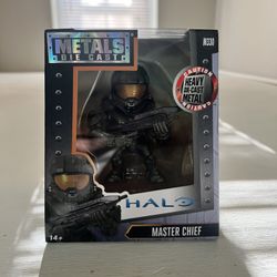Halo Master Chief Metals Die Cast Figurine Brand New 