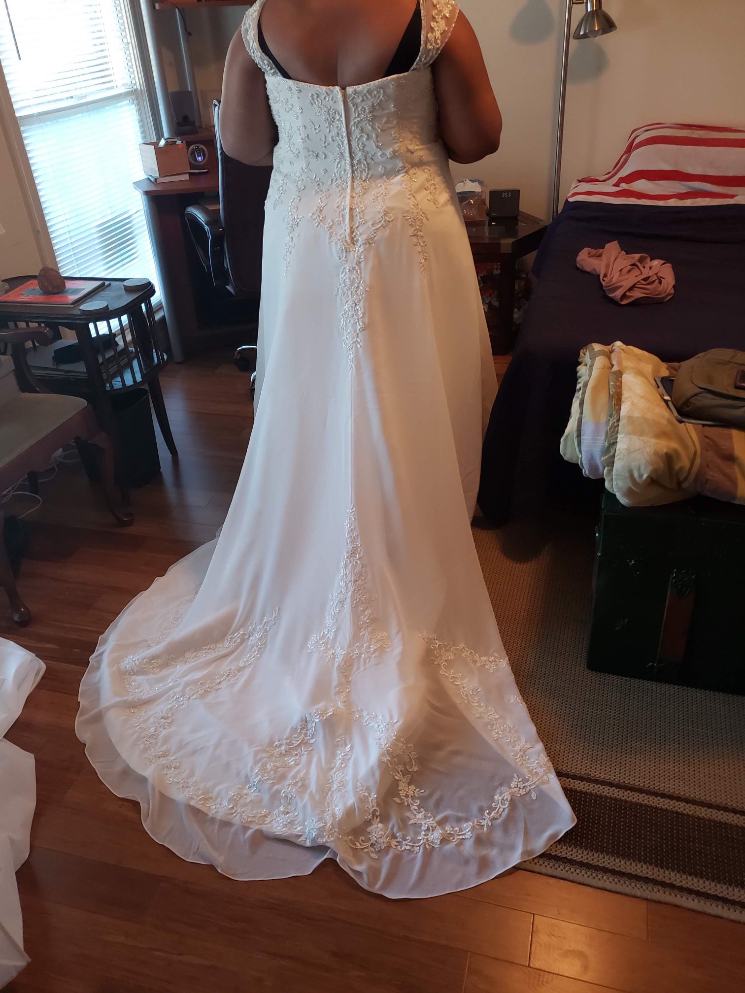 Size 26 Wedding Dress- David’s Bridal