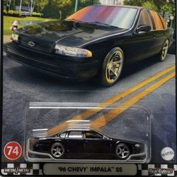 Hot Wheels Boulevard #74 96 Chevy Impala SS