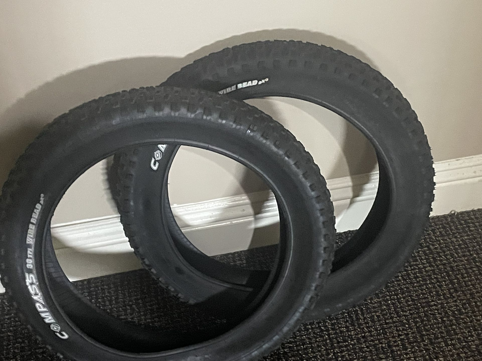 E-bike Tires 20”x 4.0 New