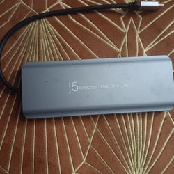 j5 Create USB Type-C 7 in 1 PD Support Dual HDMI Gen2 Multihub