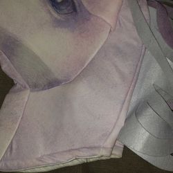 Purple Unicorn Head Halloween Costume Oversize Mascot Mask Adult One Size