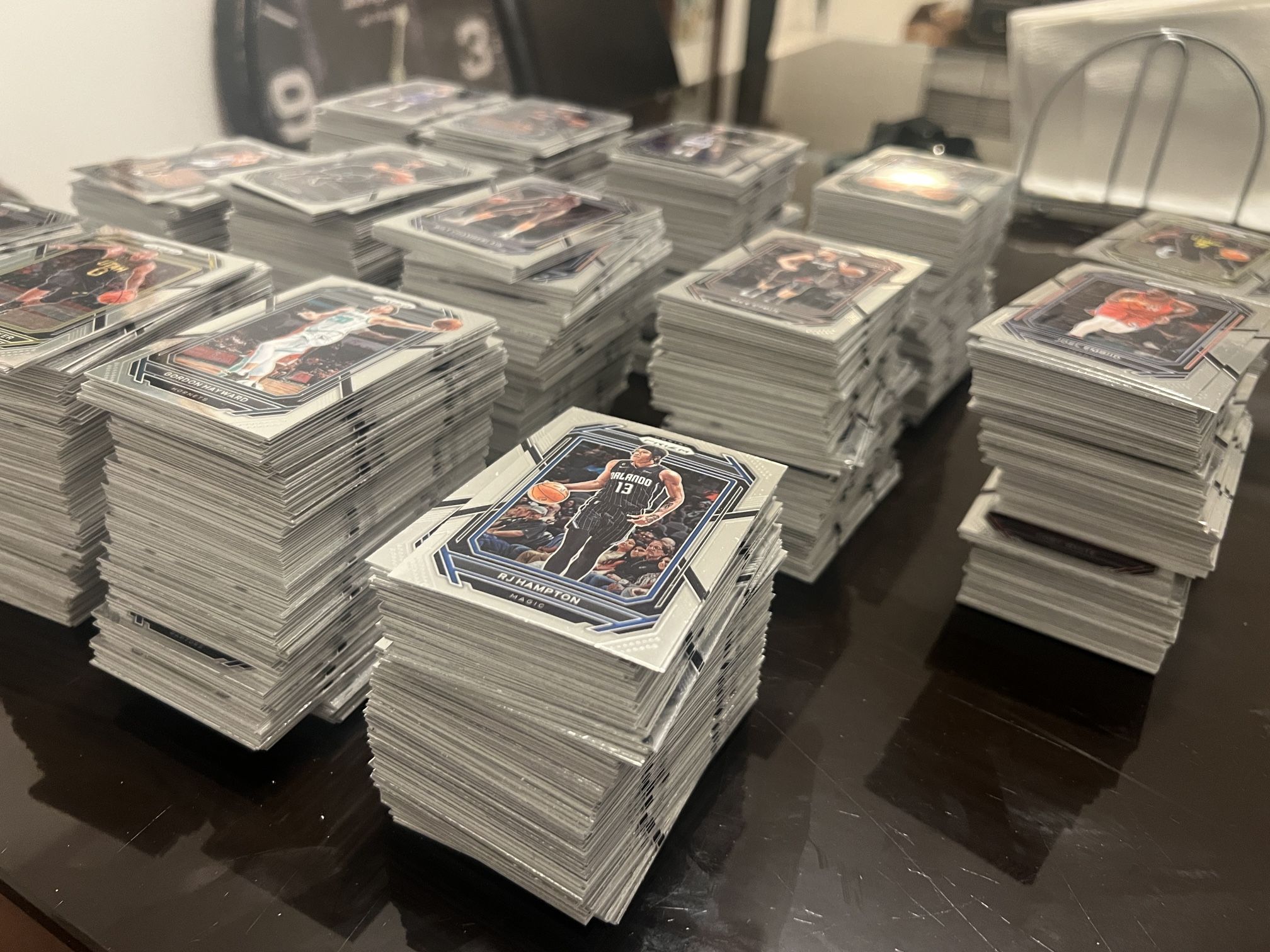 Basketball Card Lot Of 3000 Plus Baseball Card Lot Of 3000 All Base Cards. Star Players