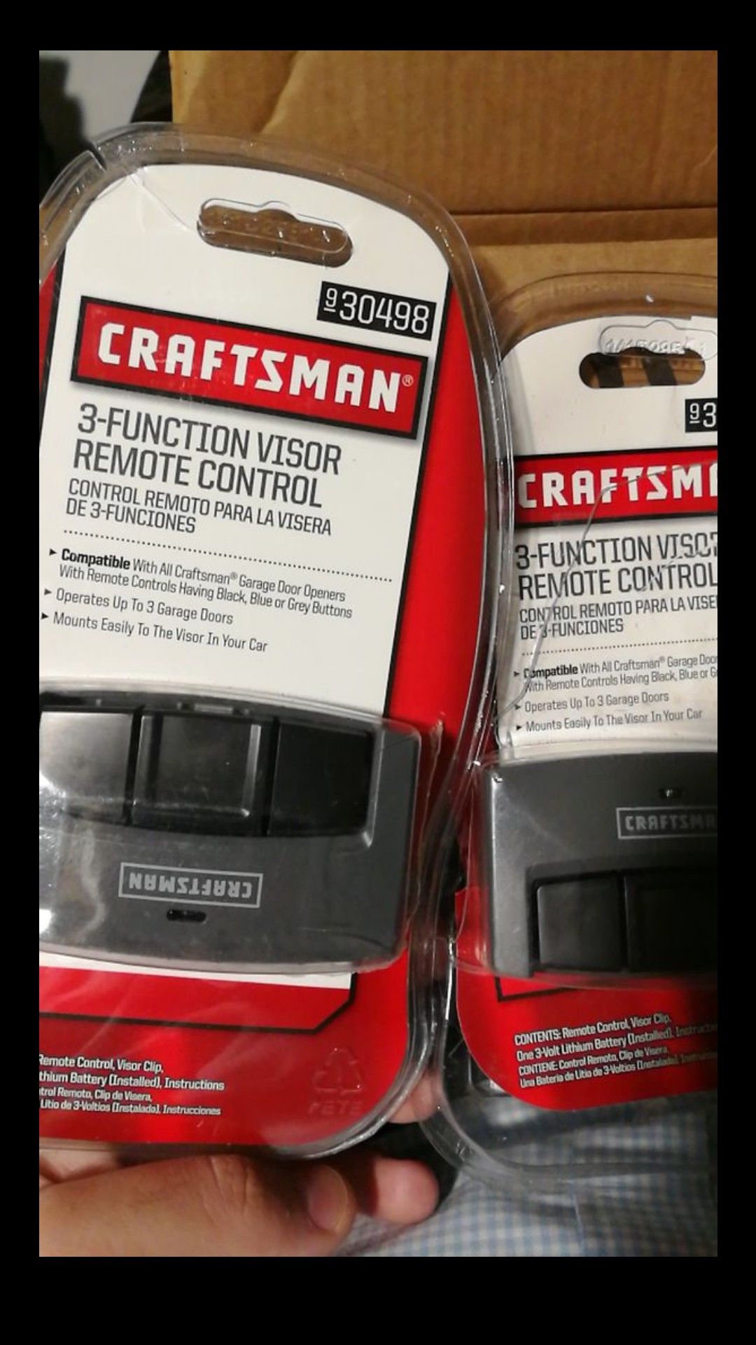 Craftsman door opener remote control