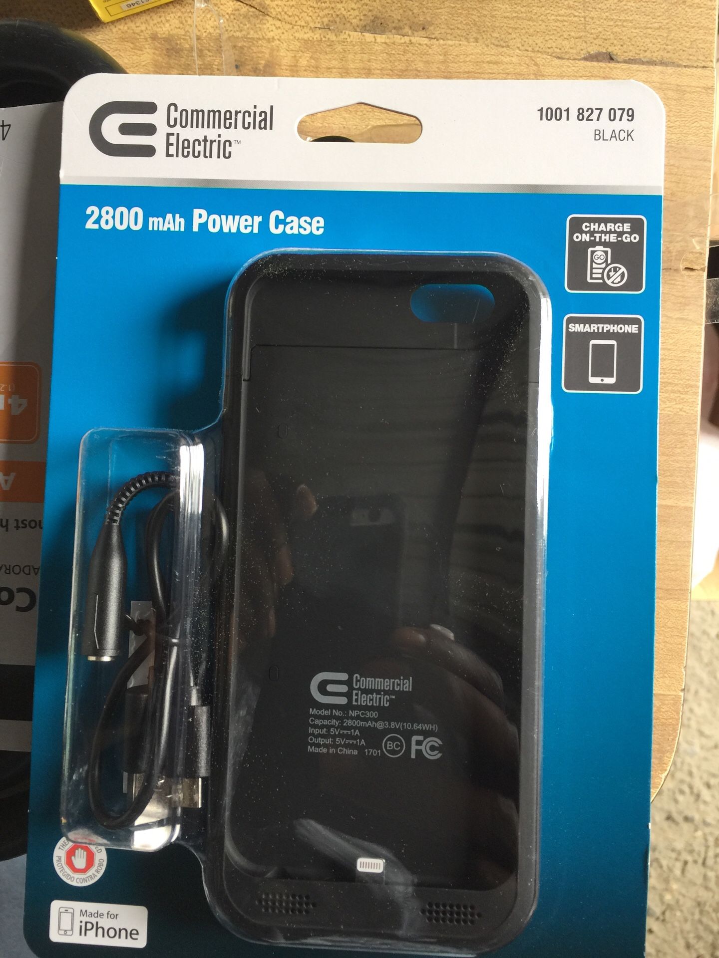 Power case for iPhone 6 & 6s