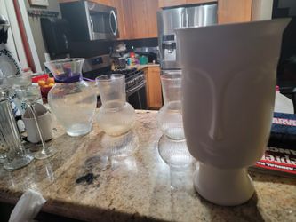 Glass Vases, Wine Glass 