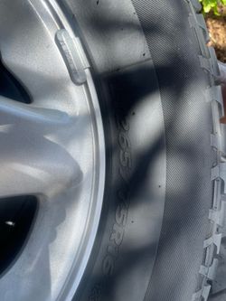 Toyota tires with rims