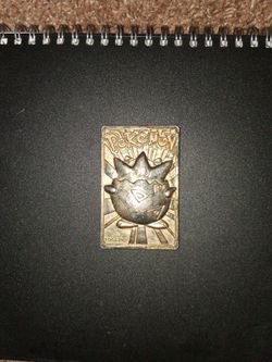 Pokémon Togepi Metal Collector Card