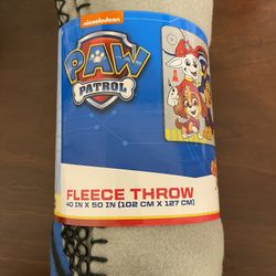 Paw Patrol Fleece Blanket