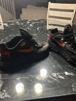 men's air7c react nike black & orange