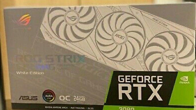 Asus ROG Strix GeForce RTX 3090 White OC Edition