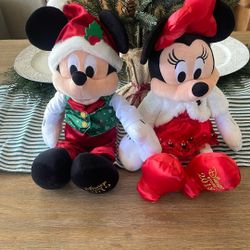Mickey And Minnie Christmas 