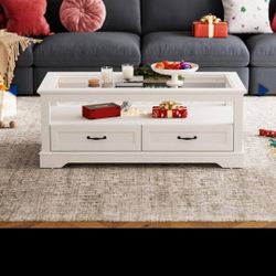 White Coffee Table 