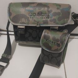Coach Restored League Messenger Bag