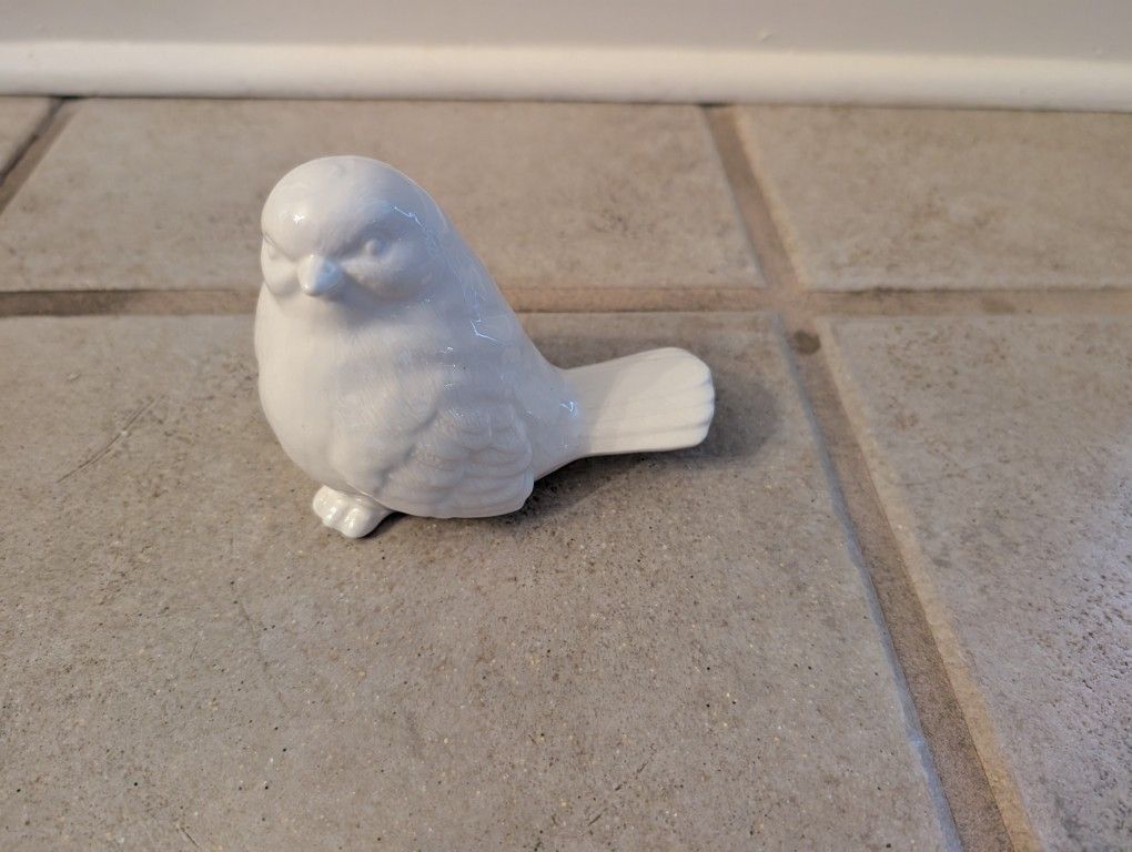 Ceramic Bird Figurine