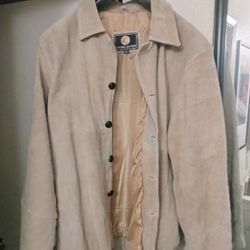 New(2XL) Suede Leather Jacket $30 O.B.O