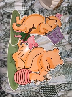 Winnie the Pooh girl baby shower items