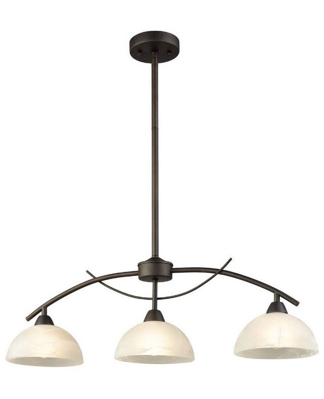 Dazhuan Vintage Pendant 3-Light Chandelier Hanging Ceiling Lighting Fixture