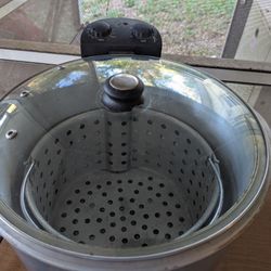 Charm Glow Electric Turkey Fryer, Boiler And Steamer