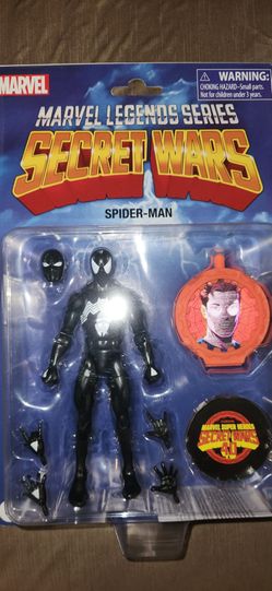 Marvel Legends Avengers Secret Wars Symbiote Suit Spiderman