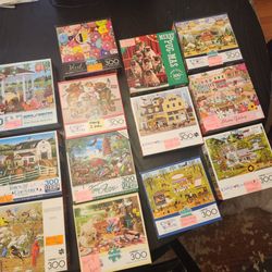 13-300 piece puzzles