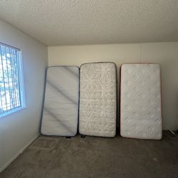 3 Like Brand New Twin Size Mattresses