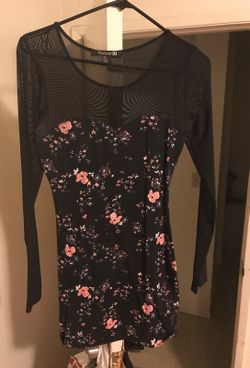Floral short dress