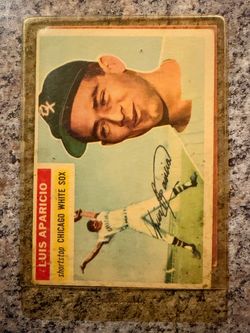 1956 Topps Luis Aparicio #292 — rookie card