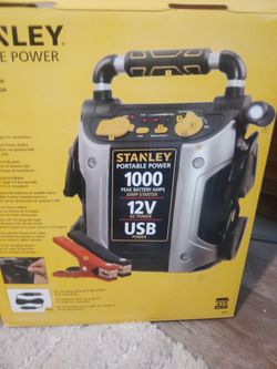 STANLEY BATTERY JUMPER