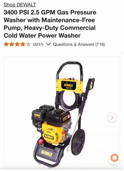 Pressure washer