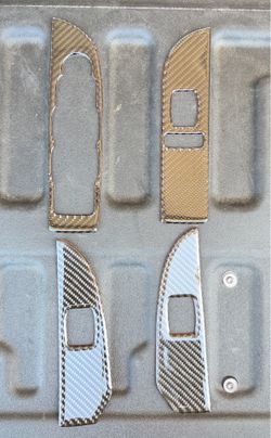 07-14 GMC Yukon Carbon Fiber Window Switch Trim