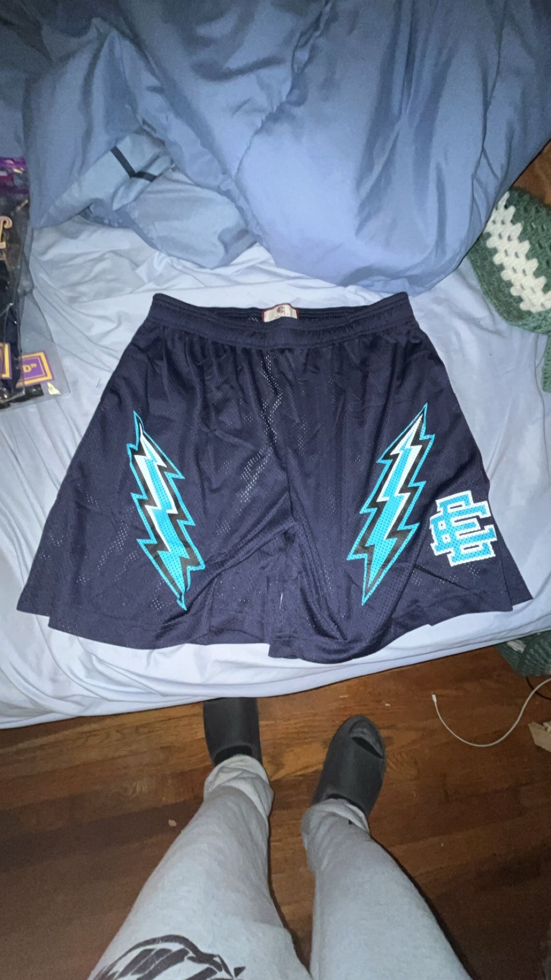 Eric Emanuel Ecko Blue Bolt