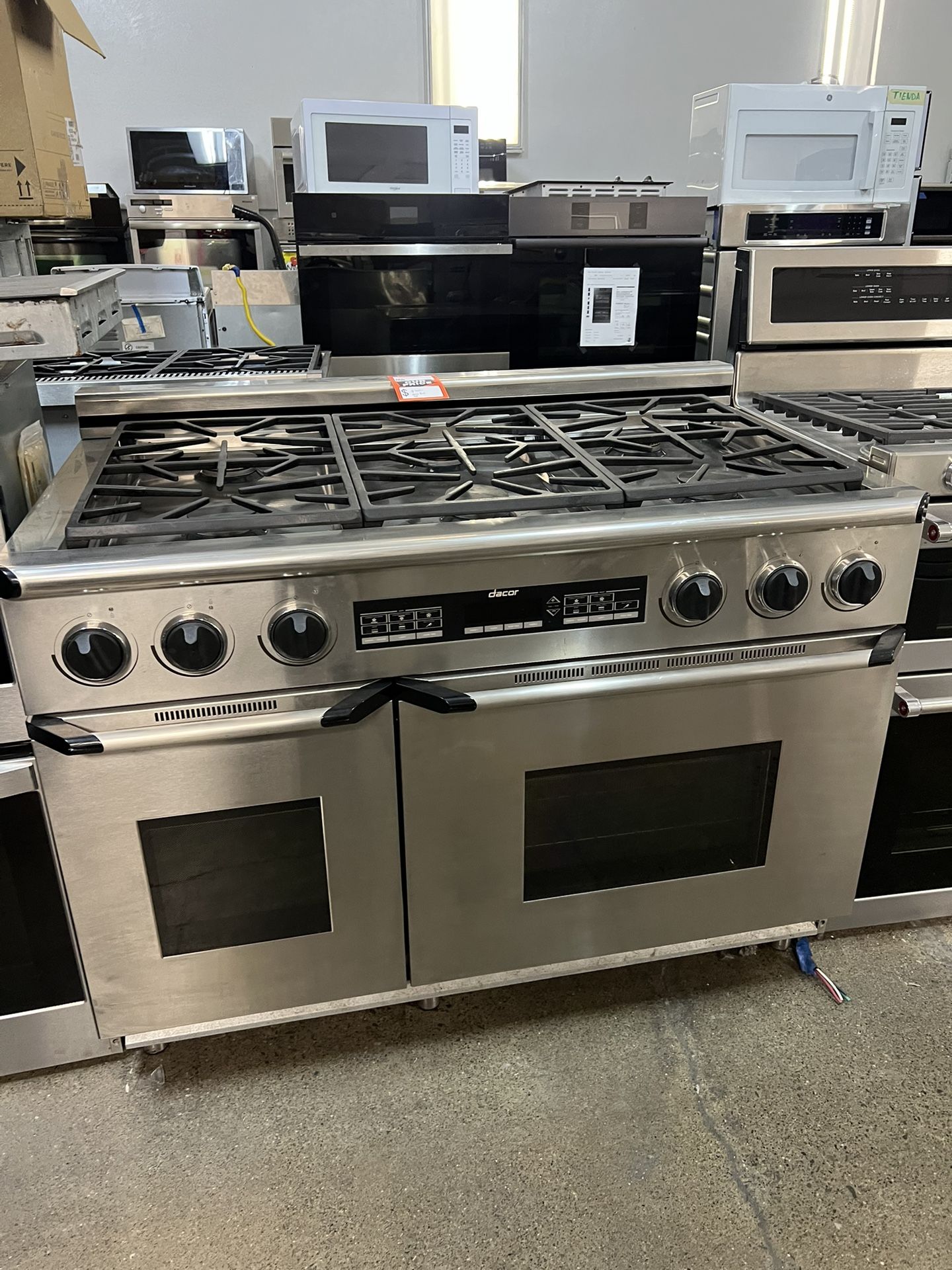 Dacor 48” Dual Fuel Gas Range Stainless Steel 