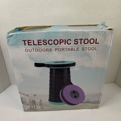 Portable Folding Stool Telescopic Chair NEW