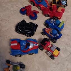 Lot Of Small Cars