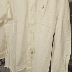 15 1/2 New Ralph Lauren Mens Shirt New