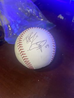 Signed MLB Baseballs