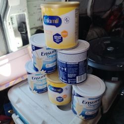 Enfamil/Ensure Cans (Powder)