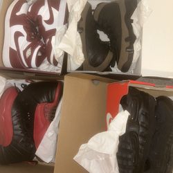 Multiple Brands Of Sneakers
