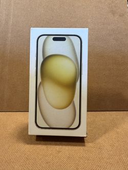 iPhone 15 128gb 5g yellow unlocked 