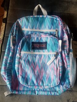 Jansport Brand new big student payment Chevron backpack $64 retail