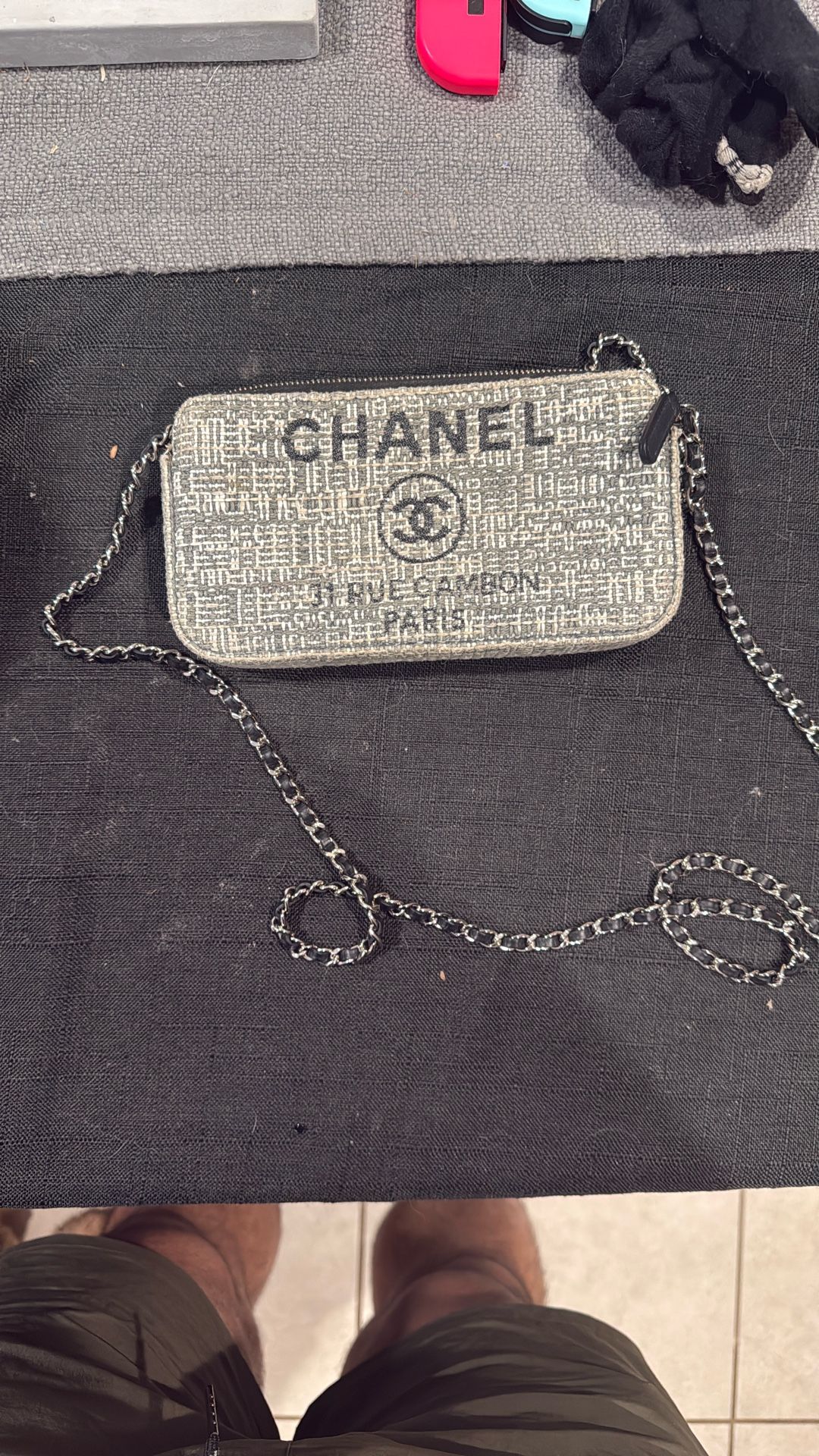 Chanel Clutch Gray - Crossbody Purse