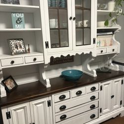 Vintage Hutch- solid Wood