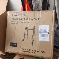New Folding Heavy DUTY Walker - 500lb Weight Limit