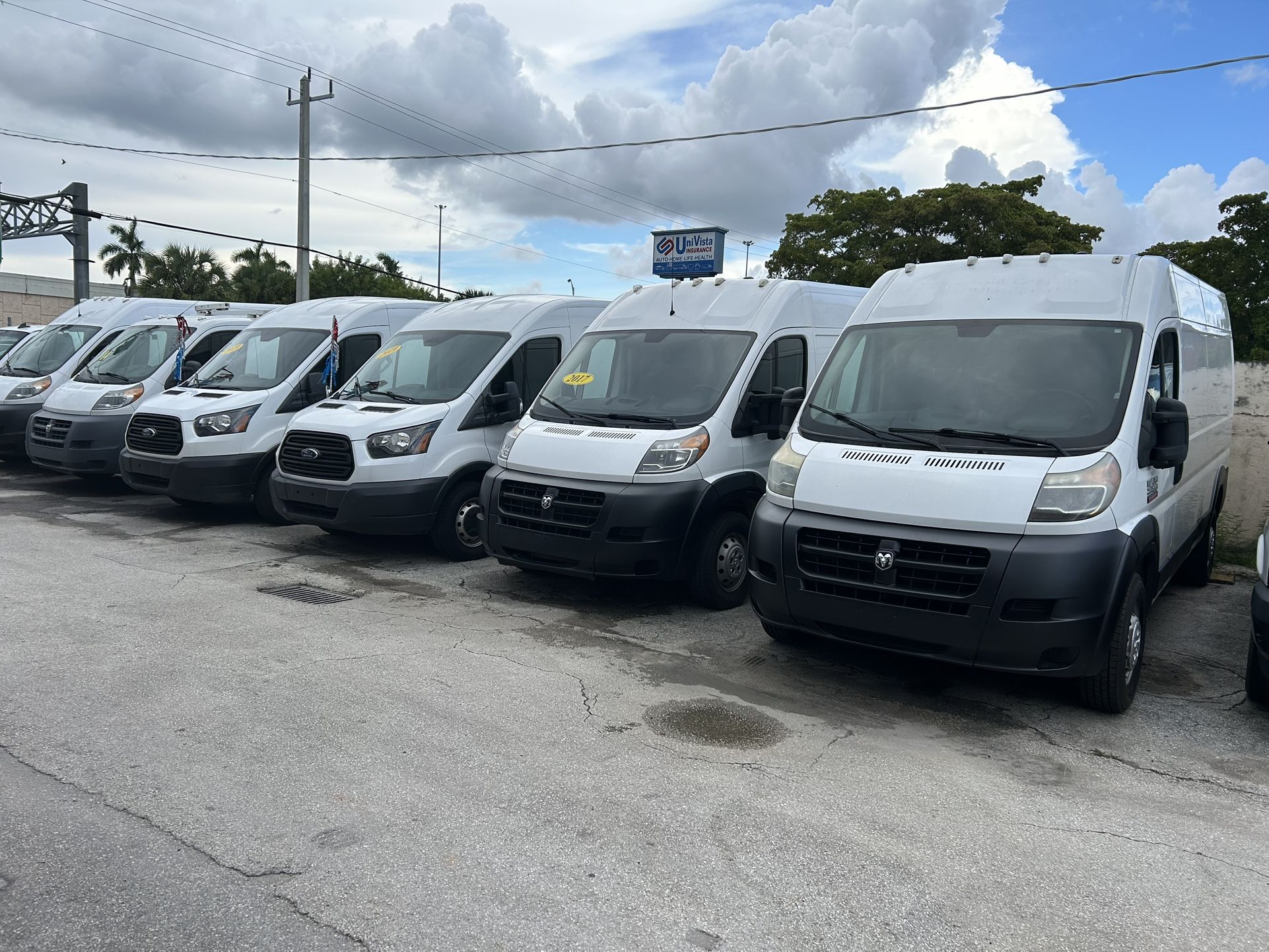 Chevy Express RAM, Pro Master, Ford Transit, cargo Vans