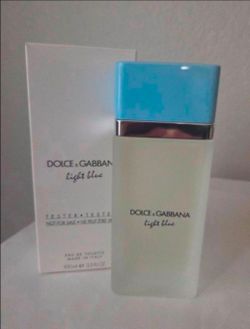 NEW DESIGN DOLCE GABBANA LIGHT BLUE FOR WOMEN, 3.4OZ/100ML,  NEW IN BOX