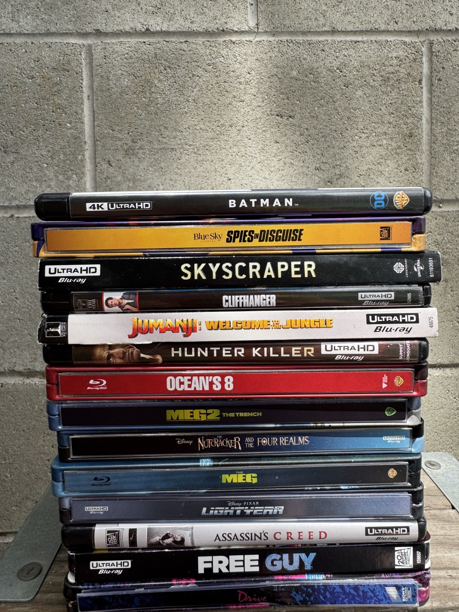 4K Movies: $10 Each