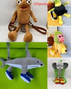 Brainrot Backpack Plush
